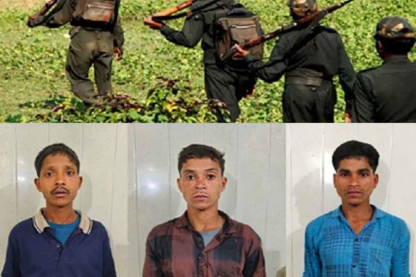IED विस्फोट और फायरिंग में थे शामिल, छत्तीसगढ़-नारायणपुर के जंगल में घेराबंदी कर 3 नक्सली गिरफ्तार