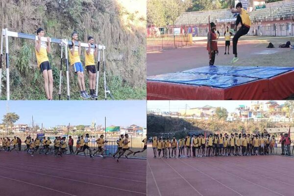 खेल मैदान में सेना के अधिकारियों और कर्मचारियों ने सुबह चार बजे से भर्ती प्रक्रिया शुरू कर दी थी, सर्दी में भी युवाओं का जोश बरकरार