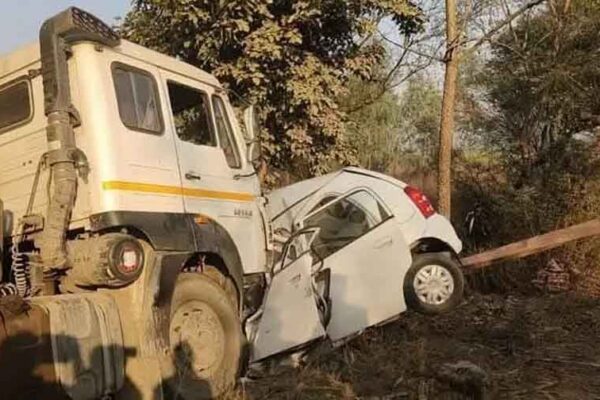 लखनऊ-बहराइच मार्ग पर हुआ दर्दनाक हादसा, एक ही परिवार के पांच लोगों की मौत