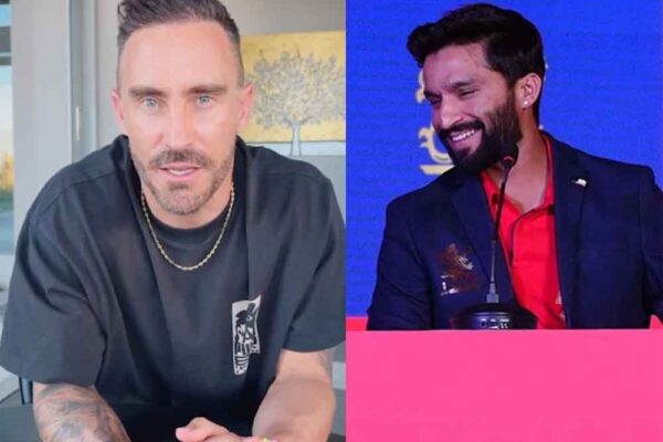 आरसीबी की कप्तानी रजत पाटीदार करने वाले हैं, डुप्लेसिस ने कहा कि आप छक्के मारते रहना