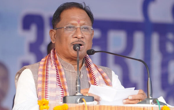 मुख्यमंत्री साय ने कहा कि केंद्र और राज्य में भाजपा की सरकार है, अब ‘ट्रिपल इंजन’ की सरकार बनानी होगी.