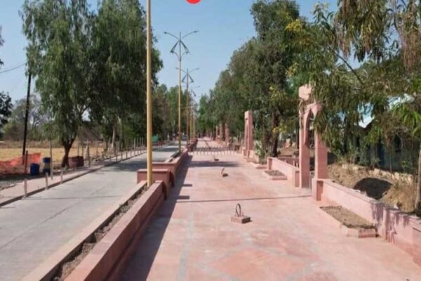 मांडू के जहाज महल के लिए हेरिटेज स्ट्रीट का निर्माण लगभग पूर, पर्यटकों के लिए आकर्षक सुविधाएं और सुरक्षा के इंतजाम