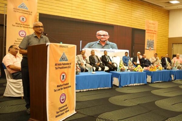 जीएसटी कमिश्नर धनराजू एस ने देशभर के टैक्स पेशेवरों को कर और कर प्रशासन की अहमियत समझाने की कोशिश
