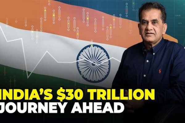 अमिताभ कांत ने कहा कि इंडियन इकोनॉमी सही ट्रैक पर है, 2047 तक ये 30 ट्रिलियन डॉलर की हो जाएगी.