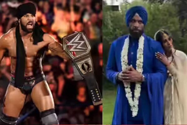 WWE फैंस के लिए बड़ी खबर WWE चैंपियन जिंदर महल ने अपनी प्रेमिका प्रिया के साथ शादी रचाई