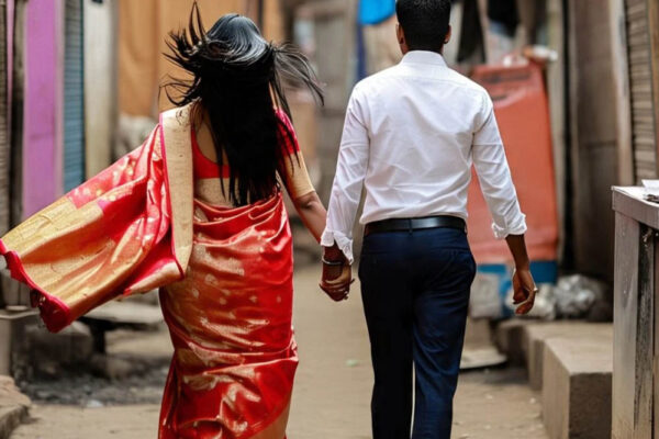 असम से आगरा वाले प्रेमी के साथ फरार हुई महिला, मुरैना में छोड़ा पति-बेटे को