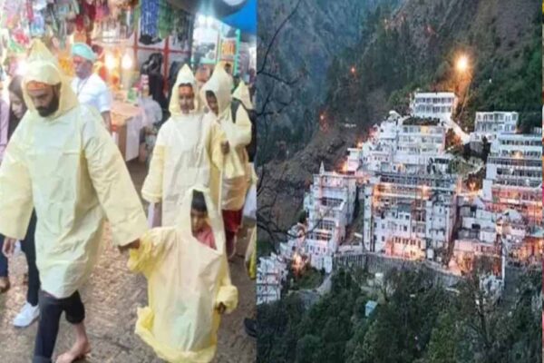 मौसम का कहर: वैष्णो देवी यात्रा प्रभावित, कई मार्ग बंद, श्रद्धालु फंसे
