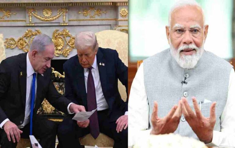 गाजा पीस प्लान पर मोदी का सशक्त संदेश, इजरायली प्रधानमंत्री को भी किया सम्मानित