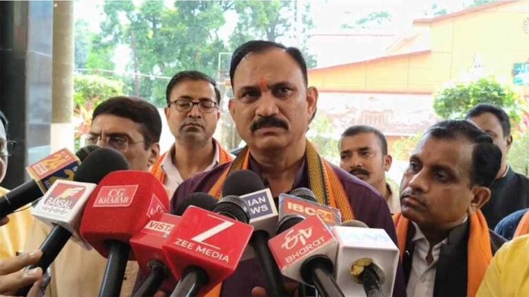 राज्यपाल के दौरे पर गरमाई सियासत,  मंत्री जायसवाल ने कांग्रेस को दी खुली चुनौती