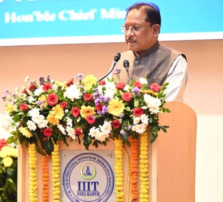 मुख्यमंत्री साय बोले – छत्तीसगढ़ बनेगा मध्य भारत का टेक्नोलॉजी और नवाचार हब