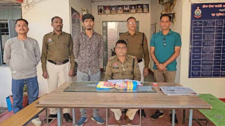स्कूल के पीछे से नशे की सप्लाई, पुलिस की बड़ी कार्रवाई में तस्कर गिरफ्तार