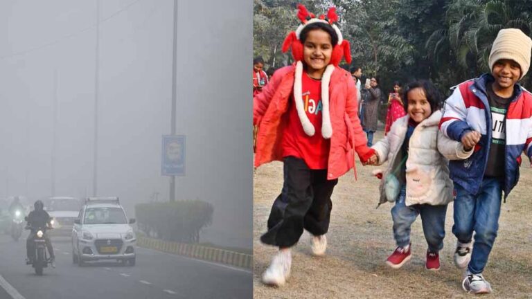 दोपहर में धूप के बाद शाम में फिर कड़ाके की ठंड, सुबह छाया घना कुहासा