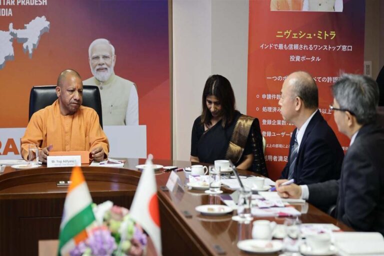 मुख्यमंत्री ने भारत-जापान आर्थिक सहयोग को जमीनी स्तर पर मजबूत करने के लिए जताई अपनी प्रतिबद्धता