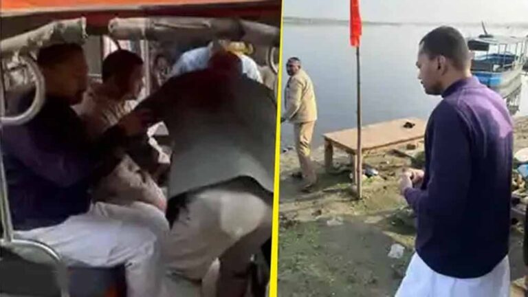 न वीआईपी सुरक्षा और न दिख रहा कोई शोर, बिहार CM के बेटे निशांत कुमार ई-रिक्शा से घूम रहे वृंदावन