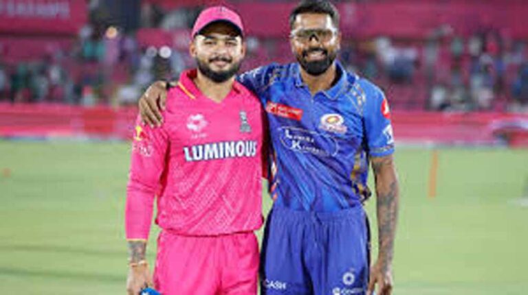 IPL में MI का आखिरी मुकाबला, RR जीत के साथ प्लेऑफ उम्मीदें मजबूत करना चाहेगी