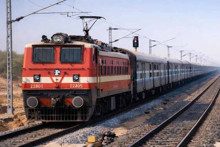 गोंदिया यार्ड में मरम्मत कार्य जारी, कई लोकल ट्रेनों के पहिए थमे